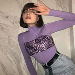 Top Léopard Violet - Vignette | My Léopard