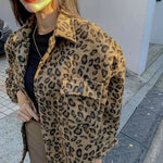 Chaqueta oversize con estampado de leopardo - Vignette | My Léopard