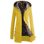 Yellow Leopard Hooded Jacket - Vignette | My Léopard
