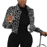 Veste Léopard Similicuir - Vignette | My Léopard