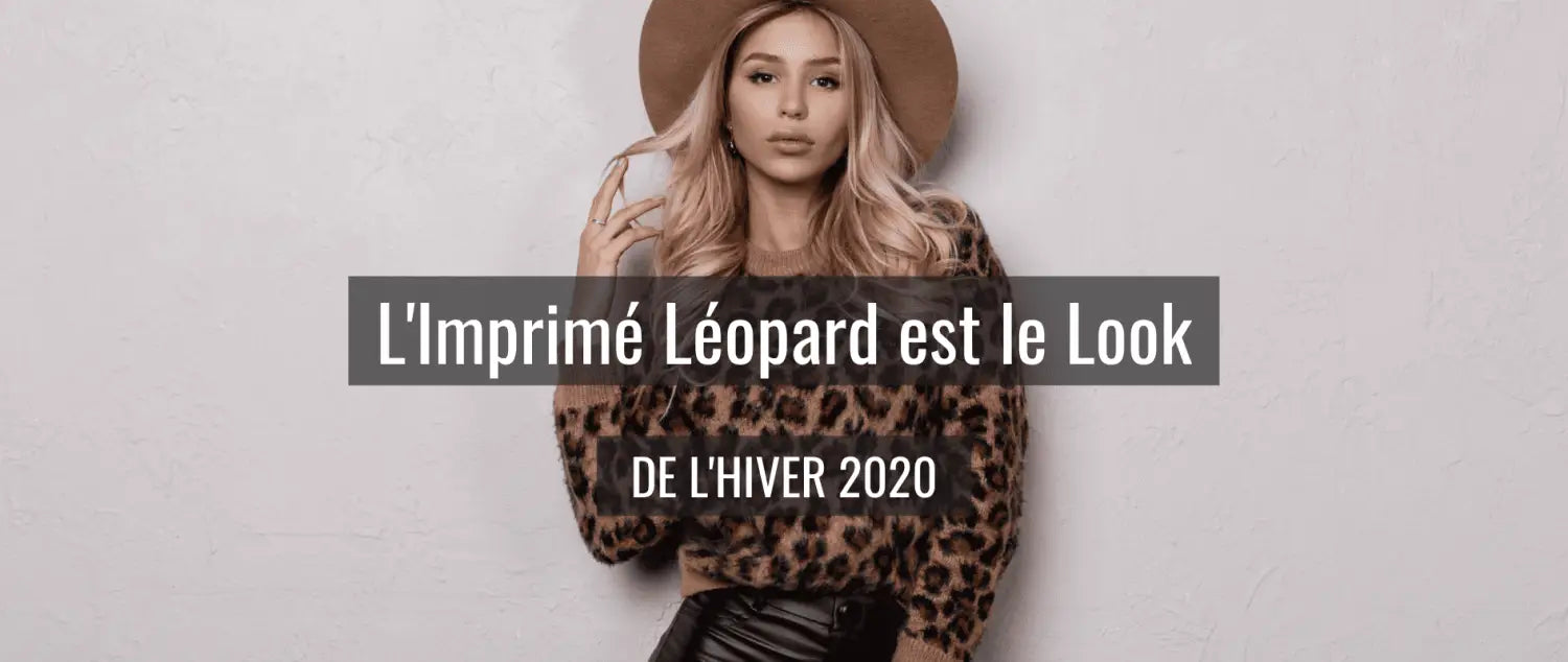 imprimé léopard hiver 2020