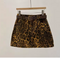 High Waist Retro Leopard Skirt