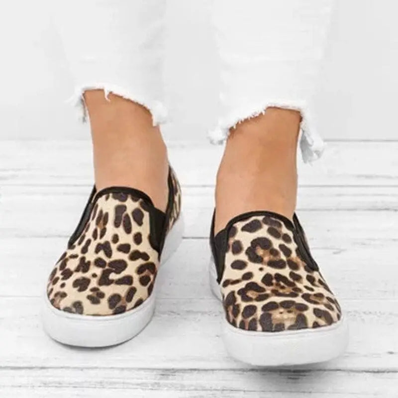 Slip on leopard femme hotsell