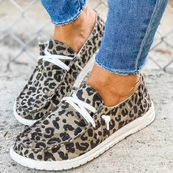 Baskets Femme Leopard Style Mocassins My Leopard