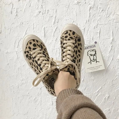 Baskets L opard Beige My L opard