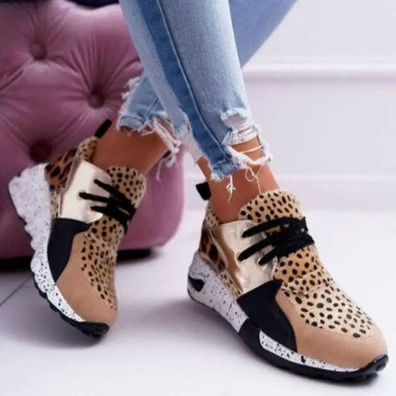 Chaussures top femme leopard