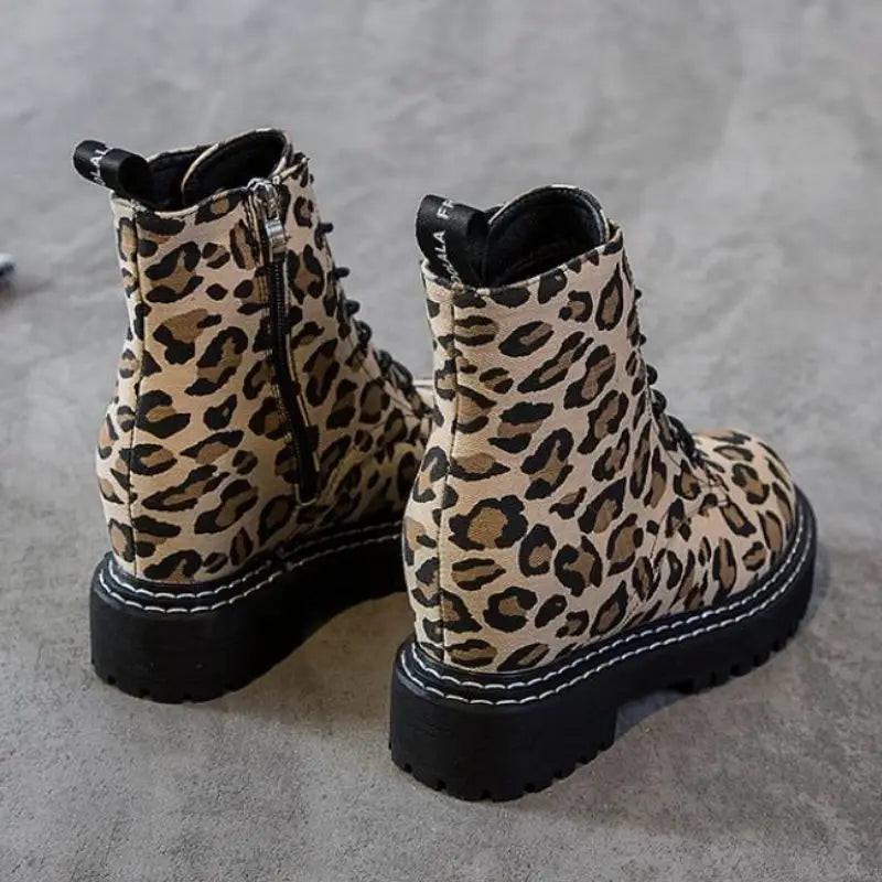 Bottines imprimé léopard 2025