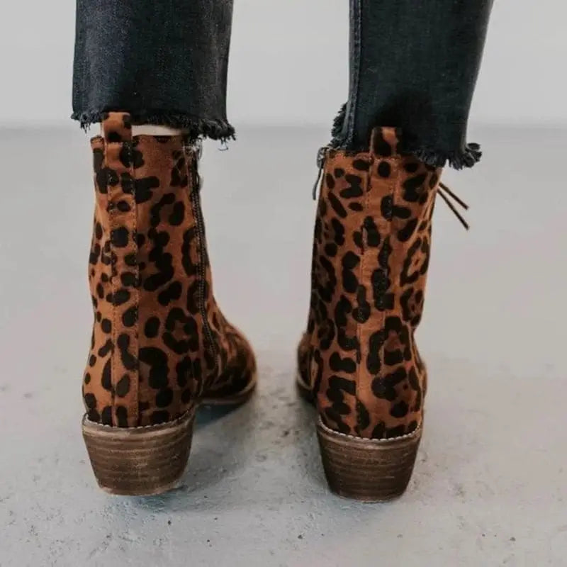 Bottines femme panthere sales