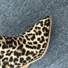 bottines country leopard