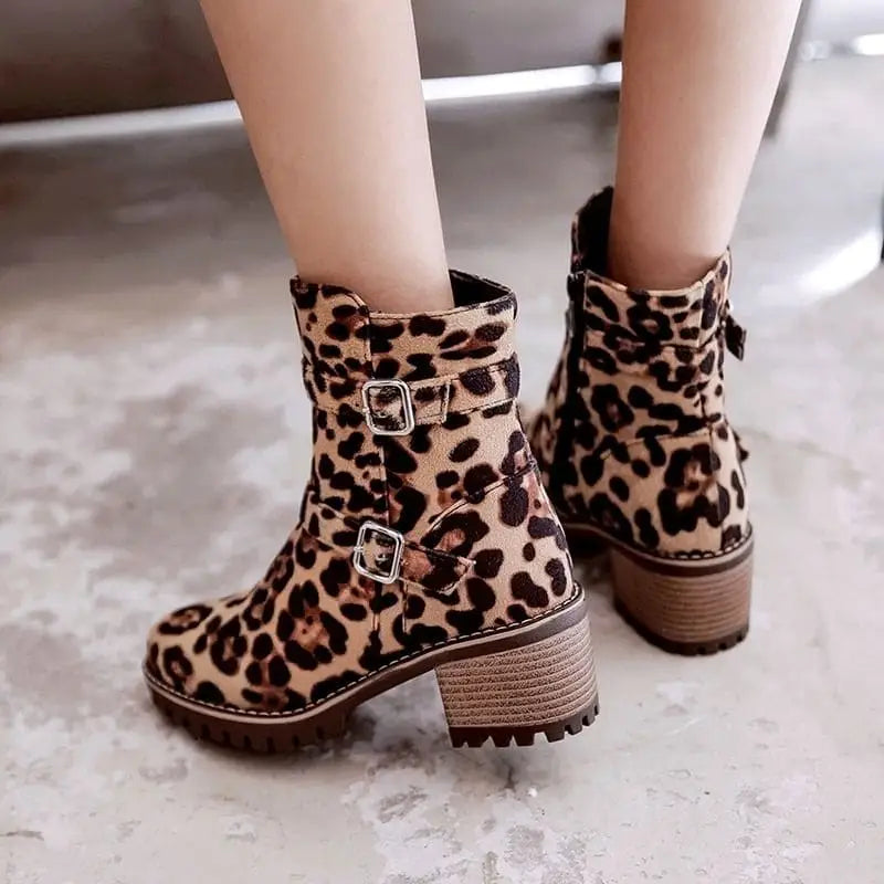 Bottine clearance mi haute