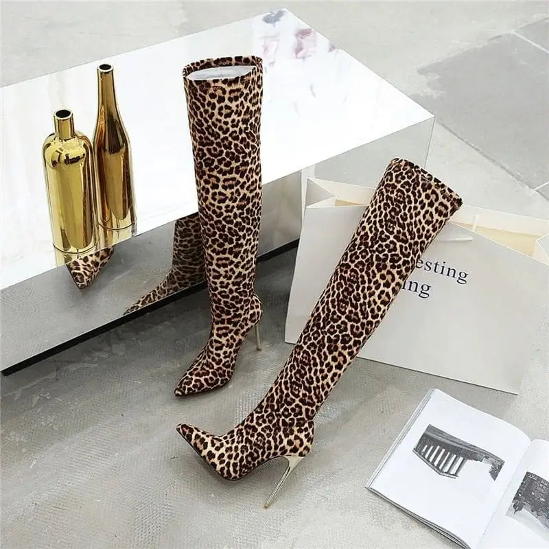 Cuissardes top talon aiguille