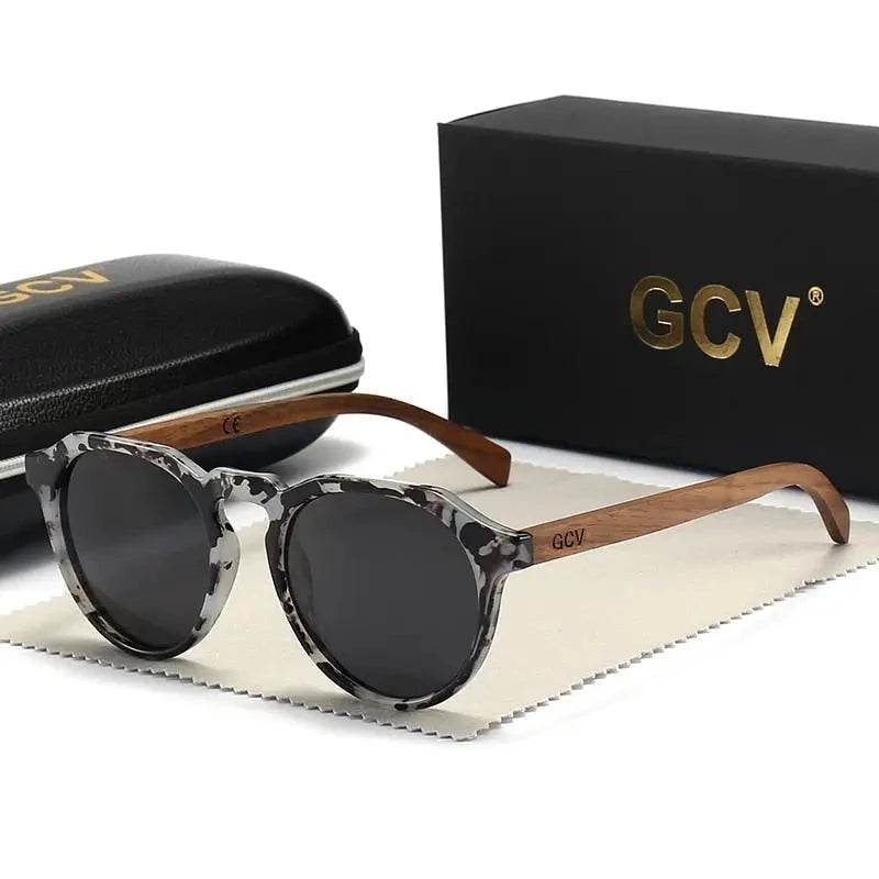 GCV Brand Advanced Walnut Wood Hawksbill Leopard Grain