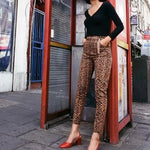 Women's Leopard Jeans - Vignette | My Léopard