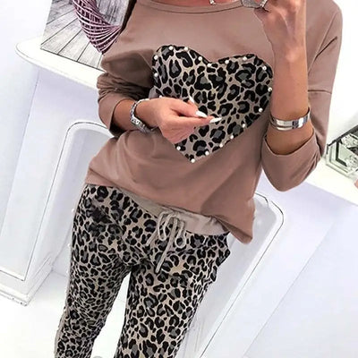 Survetement leopard femme deals