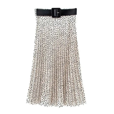 Jupe plissée leopard zara sale
