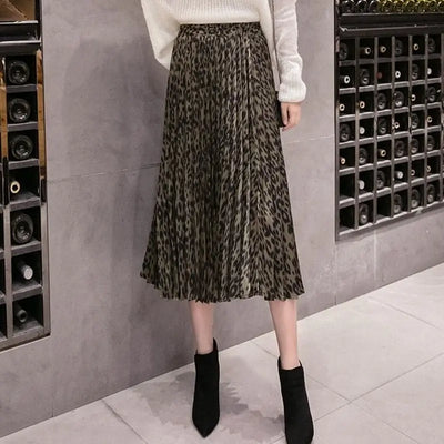 Jupe plissée leopard clearance zara