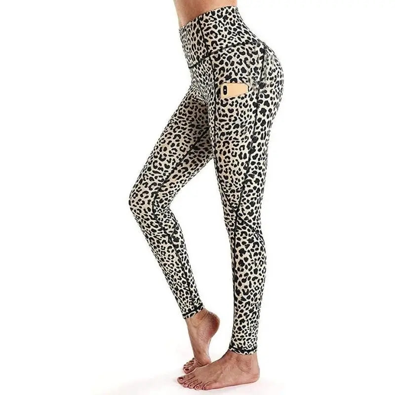 Legging top léopard femme