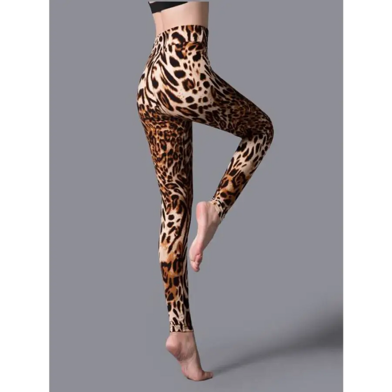 Legging Fitness Femme Léopard