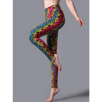 Colorful Leopard Fitness Leggings  - Vignette | My Léopard