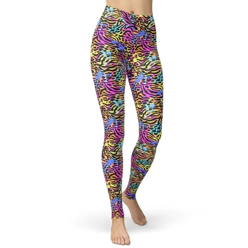 Legging Léopard Multicolore | My Léopard