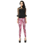 Leggings de leopardo rosa brillante - Vignette | My Léopard