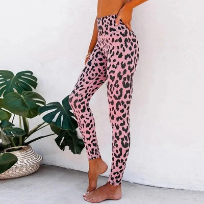 legging imprimé léopard