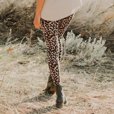 legging sexy léopard