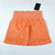 Legging Short Sport Léopard Orange