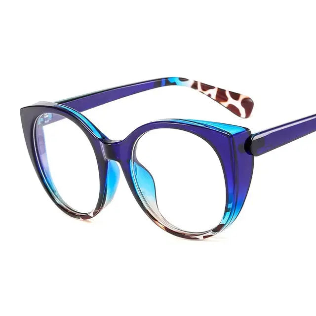 LongKeeper Luxury Cat Eye Sunglasses Women 2021 Oversized