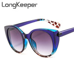 Lunette de Soleil Léopard Œil de Chat Oversize - Vignette | My Léopard