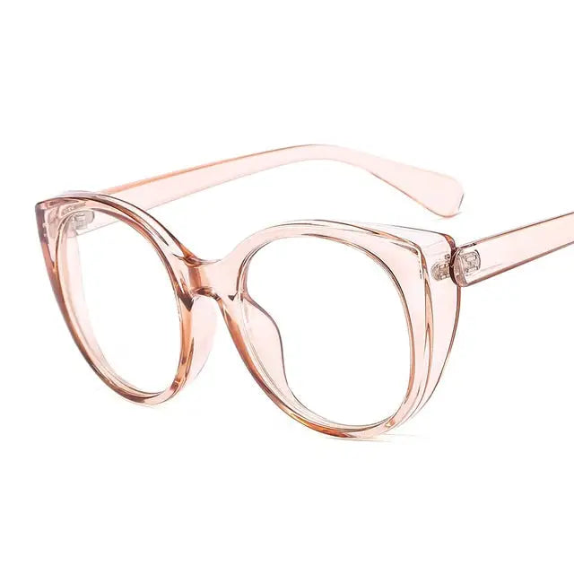 LongKeeper Luxury Cat Eye Sunglasses Women 2021 Oversized