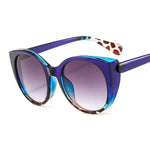 Lunette de Soleil Léopard Œil de Chat Oversize - Vignette | My Léopard