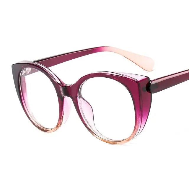 LongKeeper Luxury Cat Eye Sunglasses Women 2021 Oversized