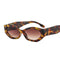 lunette de soleil léopard rétro