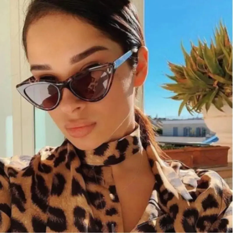 lunette femme léopard
