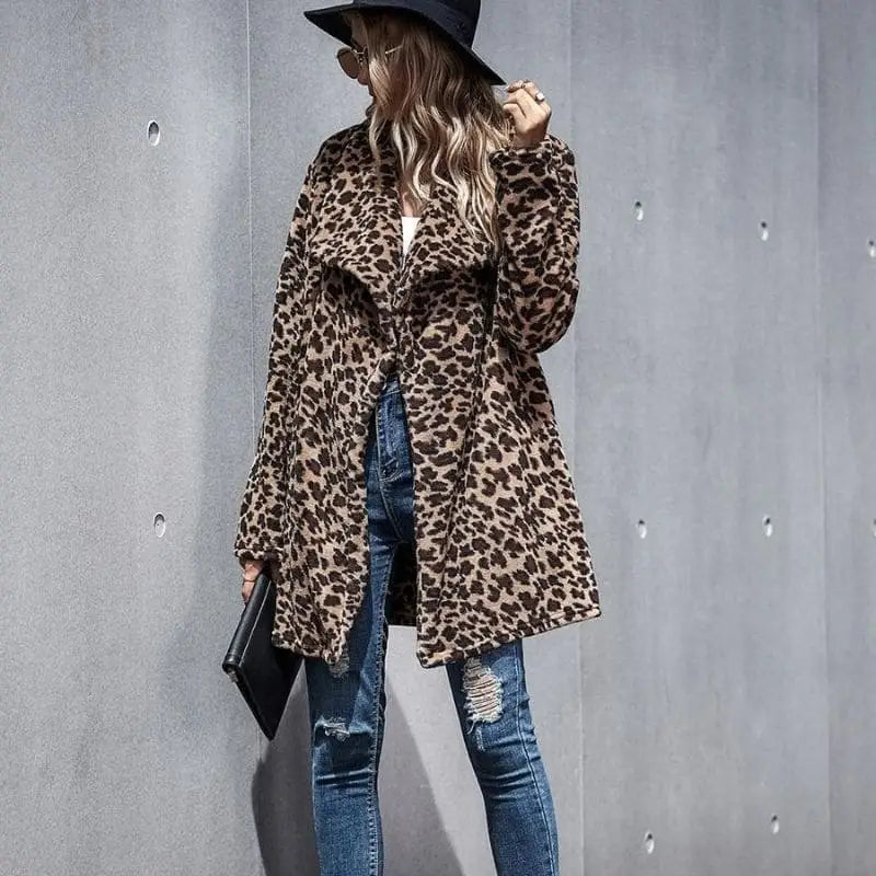 Manteau femme leopard hotsell