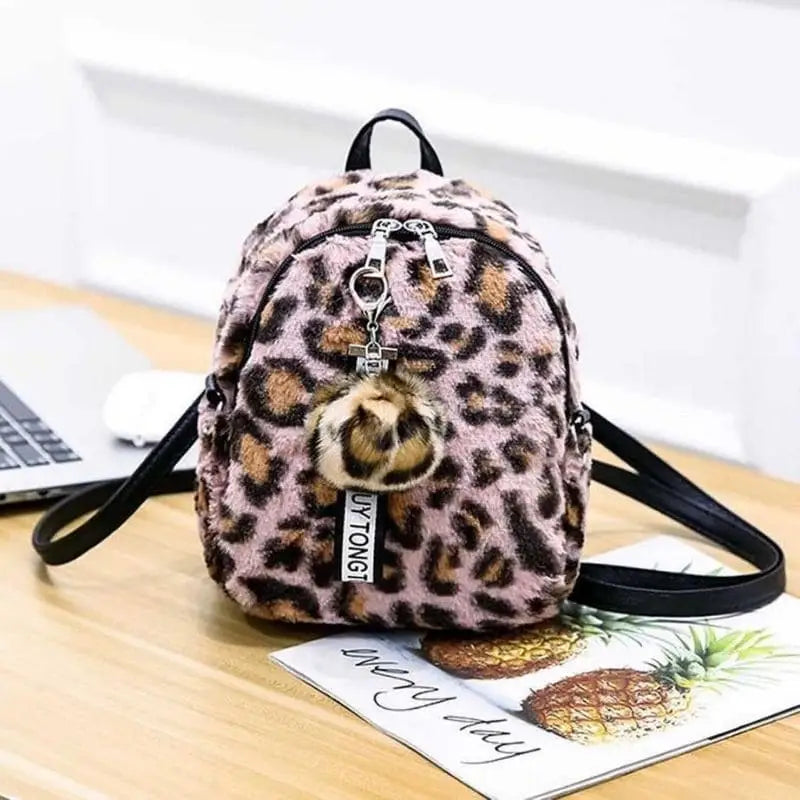 Sac à dos fourrure hot sale