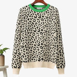 Women's Leopard Print Sweater - Vignette | My Léopard