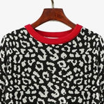 Women's Leopard Print Sweater - Vignette | My Léopard