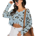 Blue Leopard Sweater - Vignette | My Léopard