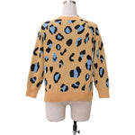 Yellow Fashion Leopard Sweater - Vignette | My Léopard
