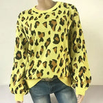 Pull Léopard Femme Jaune - Vignette | My Léopard