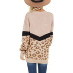 Long Black Leopard Sweater - Vignette | My Léopard