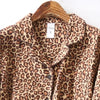 pyjama marron léopard.