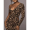 robe léopard sexy