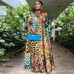 Long Colorful Leopard Dress - Vignette | My Léopard