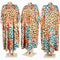 Robe Léopard Longue Colorée