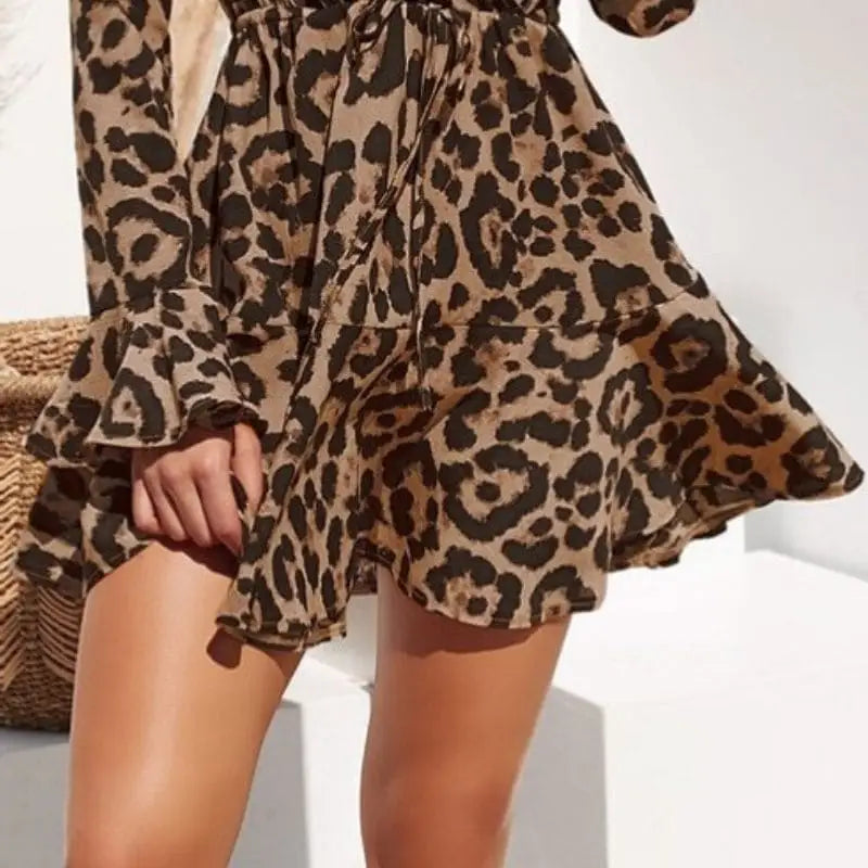 Robe léopard naturel.