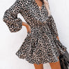 Robe léopard mini