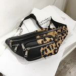 Two-tone Leopard Fanny Pack - Vignette | My Léopard